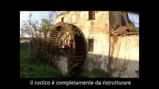 Codogno (LODI), mulino con  ruota ad acqua. Aldis Gazzarri
