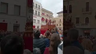 El Lavatorio Elche 2025. Entrada a la Plaza de Baix.