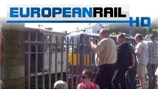 Irish Rail 071 loco 071 + 073 pass Cork light engine