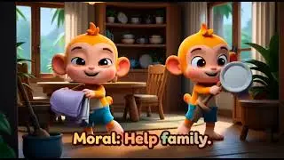 Jungle Friends &ndash; Be Kind Every Day | Kids Moral Rhythm Song | 3D Animation