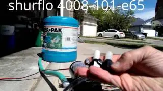 shurflo revolution water pump 4008-101-e65