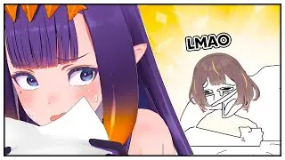 Ina accidentally creates a 3-dimensional pun