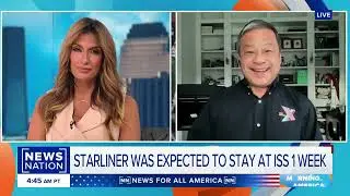 LEROY+CHIAO NewsNation interview on Boeing Starliner Mission