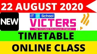 21-8-2020 Kite Victers Channel New TimeTable | 21 AUGUST WEDNESSDAY VICTERS  TIMETABLE | KERALA POST