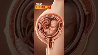 Single Baby Growth Inside Mother&rsquo;s Womb 💓 #pregnancy #babyinwomb #shorts