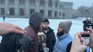 Arman Tsarukyan vs Shara Magomedov | Face-Off in Armenia