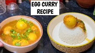 Egg Curry Recipe || Potato And Egg Curry Recipe ||  Anda Aloo Sabji Recipe || How to make Egg Curry 