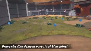 Brave the dino dome in pursuit of blue coins! | Mario Kart World P Switch Mission