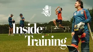 KNCB | INSIDE TRAINING #2 | Watch how the Dutch prepare before facing Bangladesh!