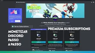 ✨ Monetizar Discord Premium Subscriptions 💲