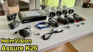 HeimVision Assure K26 home security camera system - setup & review.