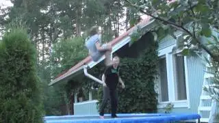 ULTIMATE TRAMPOSESH!  Xtr3m3Flip3rs ,heinepeine and parkoursan!
