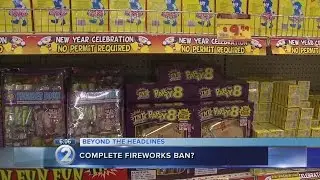 Some lawmakers disagree with complete fireworks ban