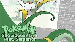 Choice Scarf Serperior! Pokemon Sun and Moon OU Showdown Live W/OPJellicent (Smogon OU Team)