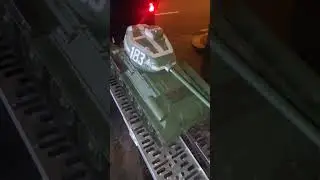 Off load large scale RC tank T-34