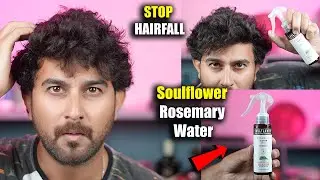 This Spray Made My Hair Grow Faster | Soulflower Rosemary Water for Hair Growth & Hair Fall Control