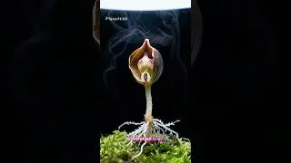 timelapse cinematic documentary of Dracula simia #shorts #nature #flower#money #Draculasimia#ai