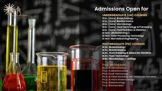 Institute of Bioscience & Technology | Admissions Open 2025-26 | MGM University