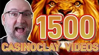 1500 Videos CASINOCLAY Let's Celebrate With Some BIG WINS!