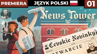 News Tower PL #1 - Zmieniam kanał na NJUSOWY! - Gameplay PL