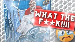 WHAT THE F**K!!!! - 19/20 Upper Deck Ice - Hockey Card Break