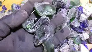 💥 how i make fake sea glass / short 💥 MASTER of trash DESASTER