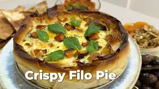 Crispy Roasted Veg Filo Pie &ndash; A Showstopping Dish for Guests!
