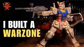 Building a War-Torn Gundam Urban Diorama | UK Gunpla Buildoff 2025 Competition Entry