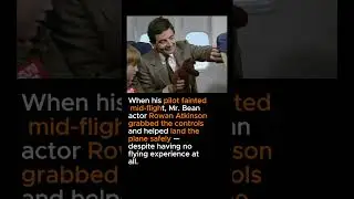 Rowan Atkinson Turned Real-Life Hero Mid-Flight