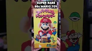 Эта РЕДКАЯ игрушка Super Mario Drummer 34-летней давности! #nintendo #supermarioworld #mariotoys