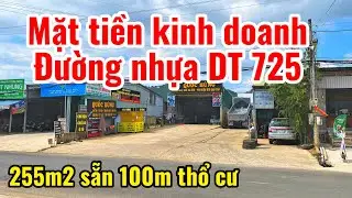 Tài sản bền vững- Mặt tiền kinh doanh đường nhựa DT 725 .Ngay gần Cà Phê Tám Trình !