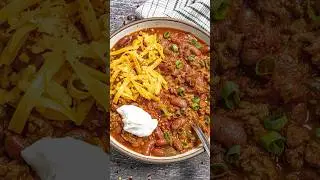 The BEST Classic Chili
