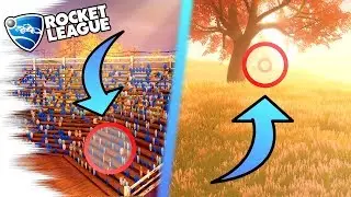 Rocket League Update: 10 INSANE SECRETS/EASTER EGGS on FARMSTEAD! - Outside the New Map Gameplay!