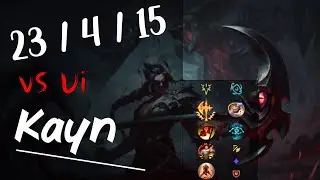 Kayn Jungle vs Vi - Challenger Replay KR
