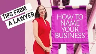 LEGAL TIPS | Picking a Business name with Trademark in mind!
