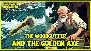 New Kids English Story | The Woodcutter And The Golden Axe | Kids Story With English Subtitles