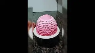Cuteestt unique Barbie making pink #doll #cake #youtube #home 