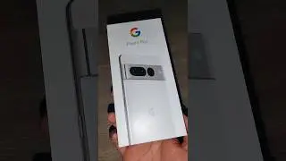 Pixel 7 Pro Snow White Unboxing