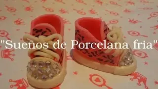 Zapatillas en Porcelana fria 