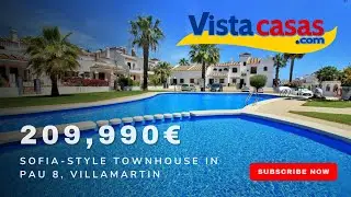 Sof&iacute;a-Style Townhouse with Pool Access in Pau 8, Villamartin &ndash; 209,990&euro;