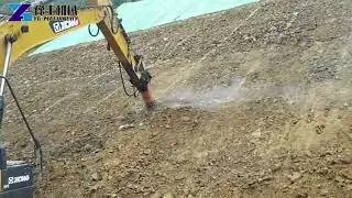 Excavator Milling Machine Drum Cutter For Sale