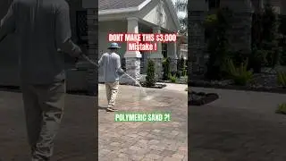 The BIGGEST Mistake I made Sanding and Sealing Pavers (MUST WATCH)