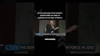 Air Force Secretary Frank Kendall is doubtful DOGE can really cut anything from the Dept. of Defense