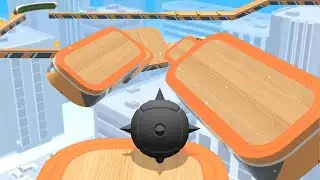 Sky Rolling Ball 3D - All Levels Gameplay Android iOS Level 80