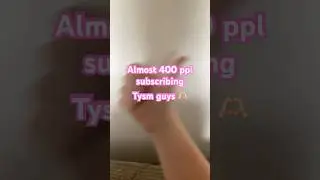 #roadto400 #tysm #youtube #channel #youtubechannel #subscribers #fypシ #trending
