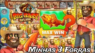 MINHAS TRÊS MAIORES FORRA NO BIG BASS SPLASH!! 🎣