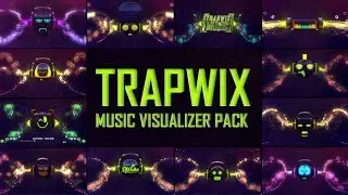 Music Visualizer Pack | TrapWix | After Effects Template 2018