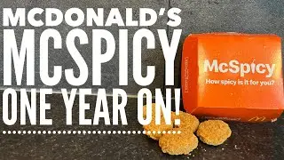 McDonald's McSpicy Review With McDonald's Cheesy Garlic Bites