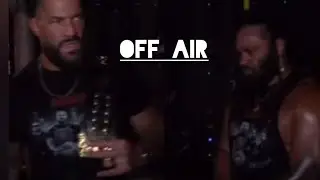 Unseen footage of Roman Reigns & The Usos insulting Jacob Fatu backstage off air after WWE RAW 