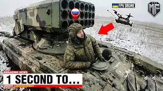 The Last Second of Russian Soldier's Life in Ukraine...